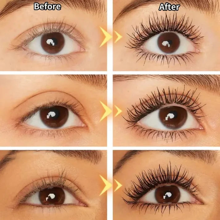 👁️✨ All-Day Beautiful Lashes, Smudge-Proof! Waterproof Fiber Mascara for Natural Volume l 🔥BUY 1 GET 1 FREE🔥💖💃