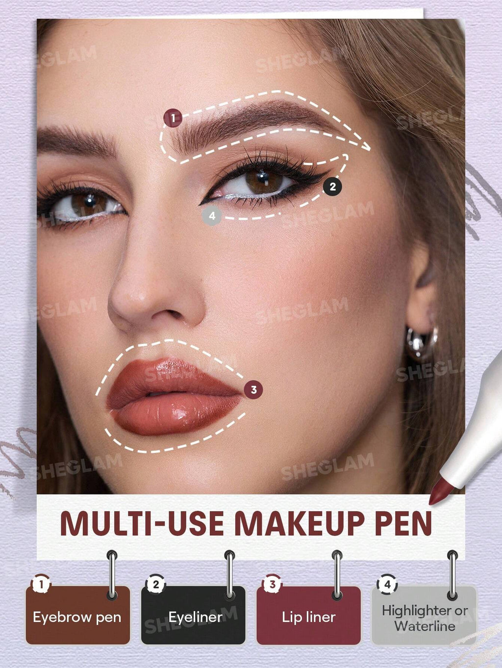 The Everywhere 4-In-1 Pen-Multicolor