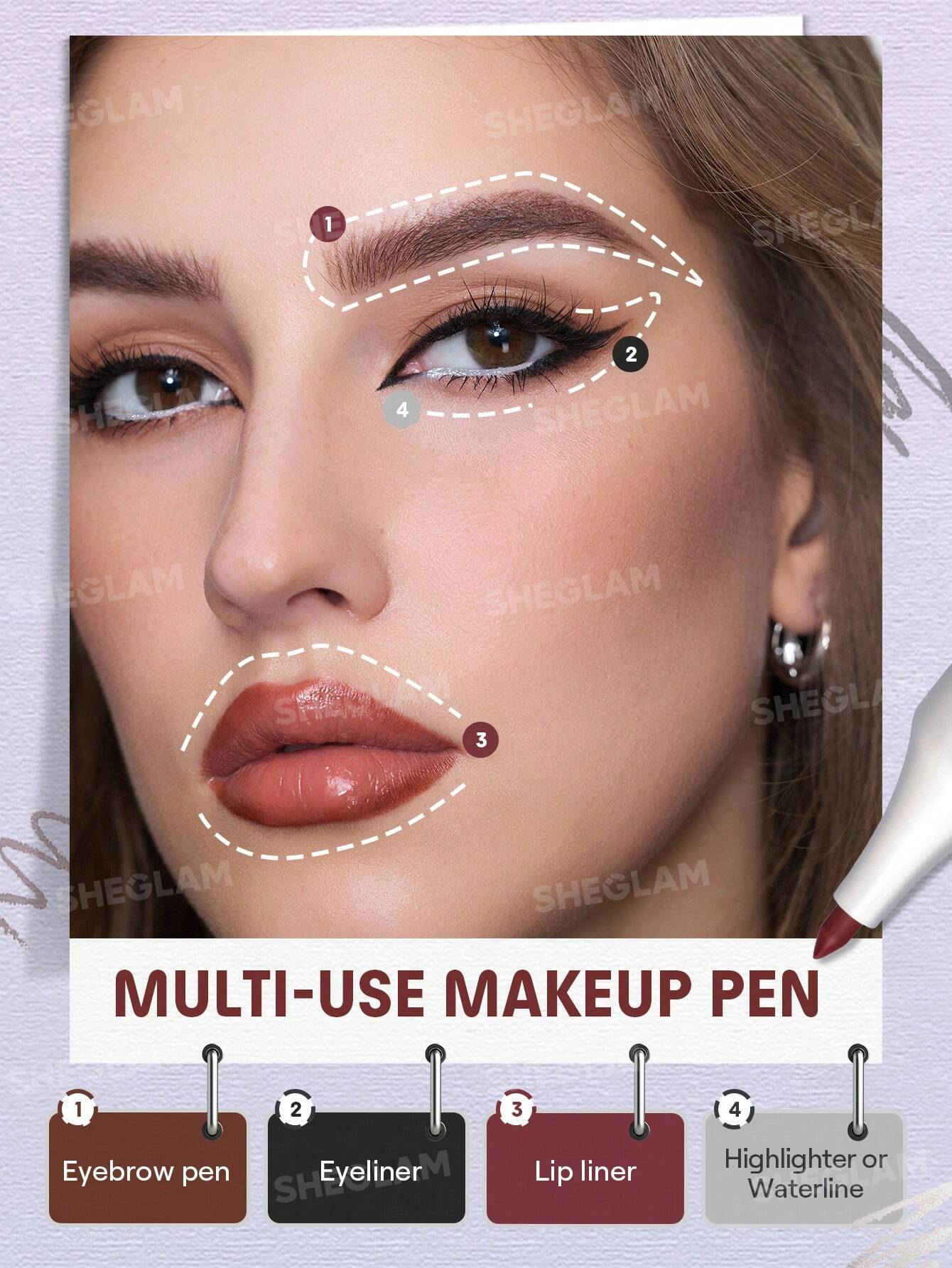 The Everywhere 4-In-1 Pen-Multicolor