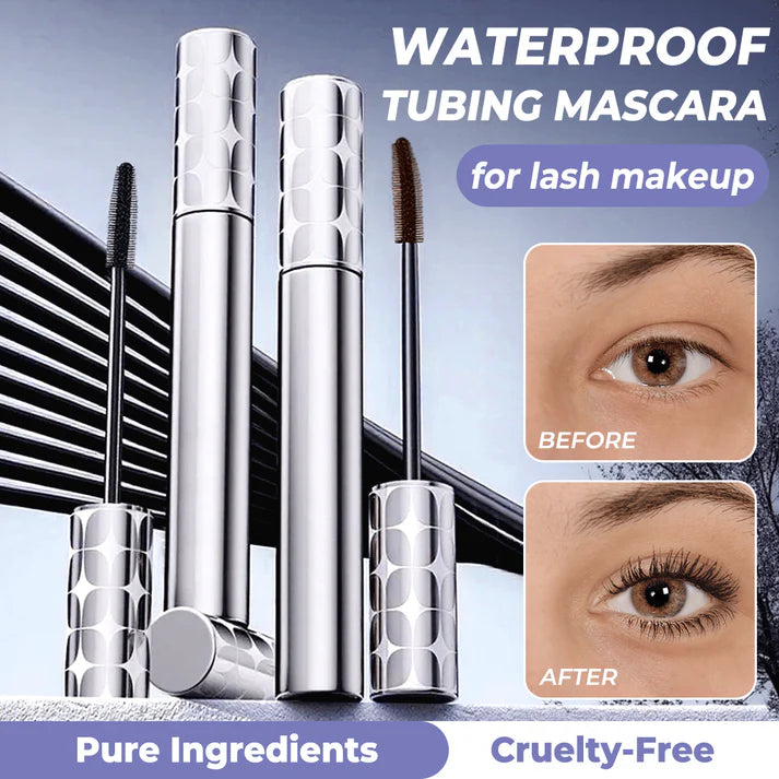 👁️✨ All-Day Beautiful Lashes, Smudge-Proof! Waterproof Fiber Mascara for Natural Volume l 🔥BUY 1 GET 1 FREE🔥💖💃