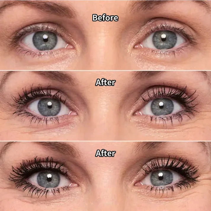 👁️✨ All-Day Beautiful Lashes, Smudge-Proof! Waterproof Fiber Mascara for Natural Volume l 🔥BUY 1 GET 1 FREE🔥💖💃