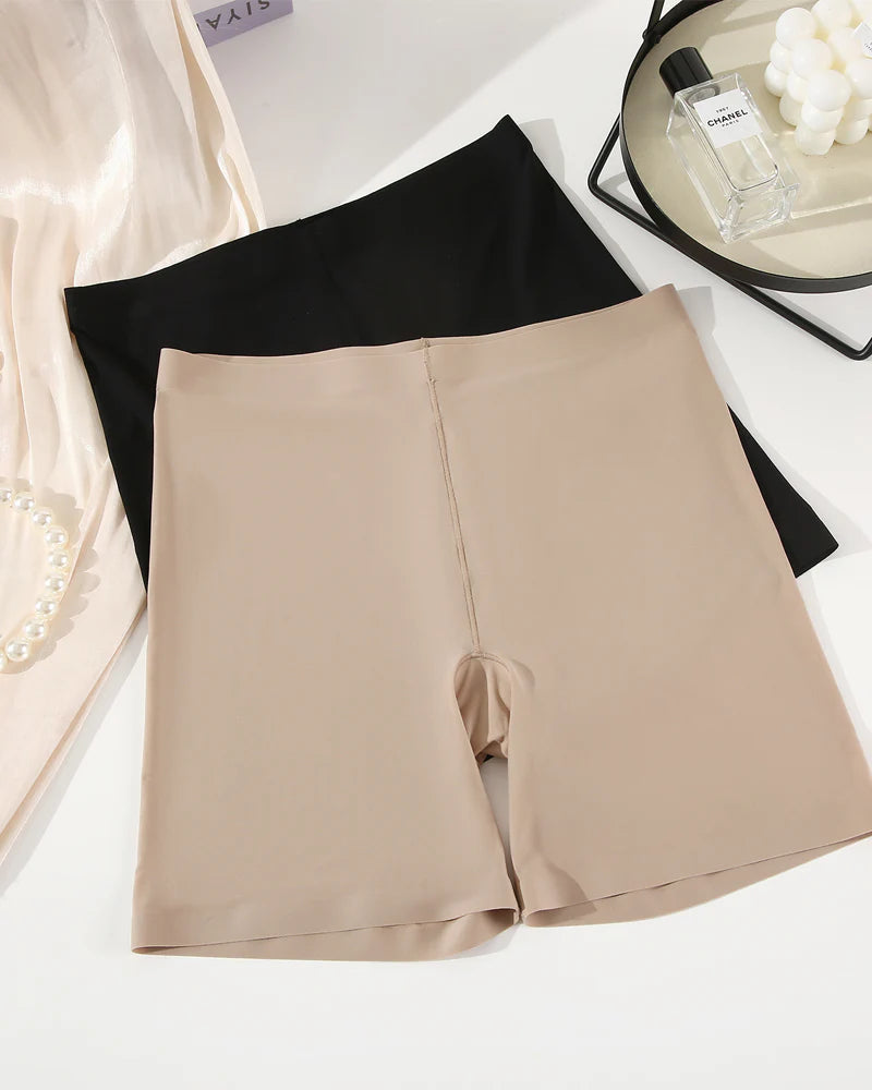Seamless Anti-Exposure Ice Silk Shorts Underwear