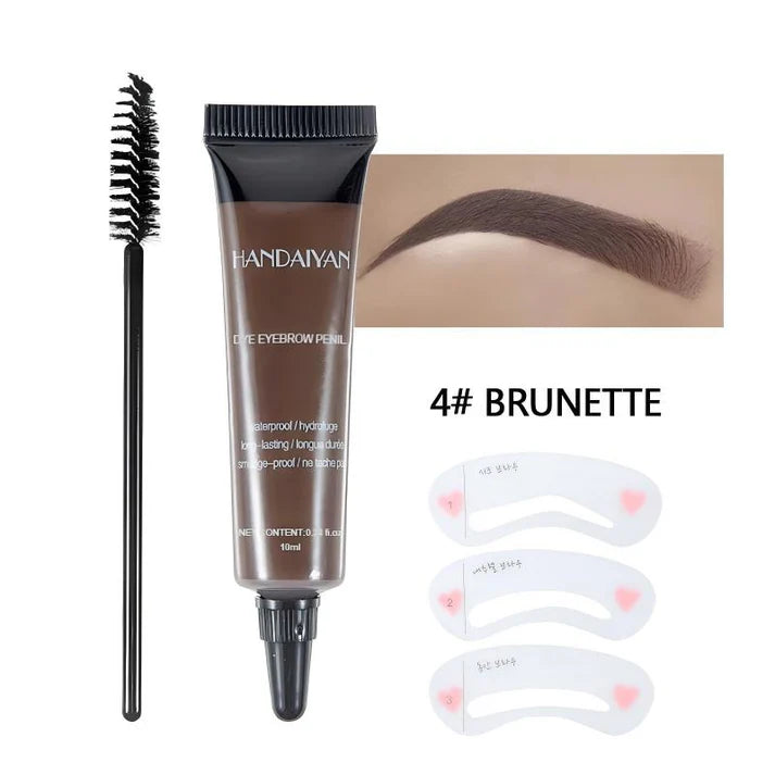 ⏳Last Day Buy 1 Get 1 Free ⭐Long-lasting Waterproof Smudge-proof Liquid Eyebrow Gel/Tint(With Free Brush)