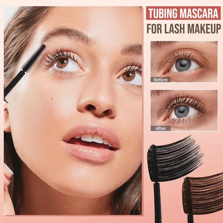 👁️✨ All-Day Beautiful Lashes, Smudge-Proof! Waterproof Fiber Mascara for Natural Volume l 🔥BUY 1 GET 1 FREE🔥💖💃