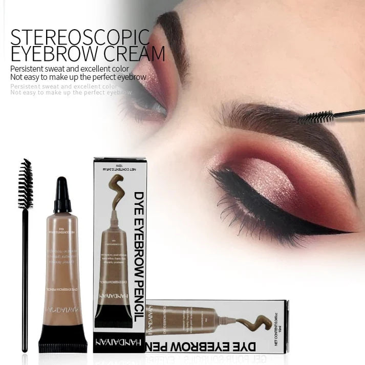 ⏳Last Day Buy 1 Get 1 Free ⭐Long-lasting Waterproof Smudge-proof Liquid Eyebrow Gel/Tint(With Free Brush)
