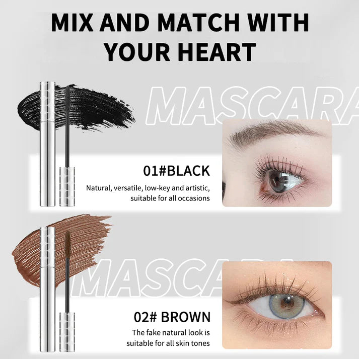 👁️✨ All-Day Beautiful Lashes, Smudge-Proof! Waterproof Fiber Mascara for Natural Volume l 🔥BUY 1 GET 1 FREE🔥💖💃