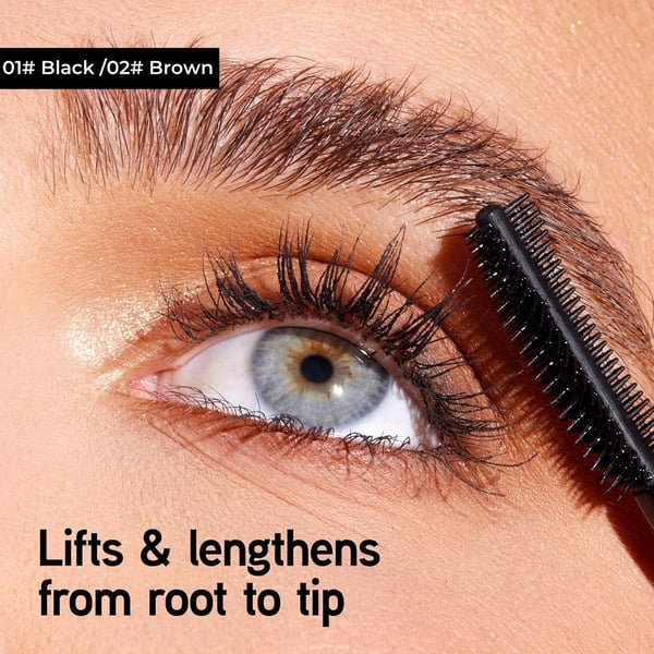 👁️✨ All-Day Beautiful Lashes, Smudge-Proof! Waterproof Fiber Mascara for Natural Volume 2. 🔥BUY 1 GET 1 FREE🔥💖💃