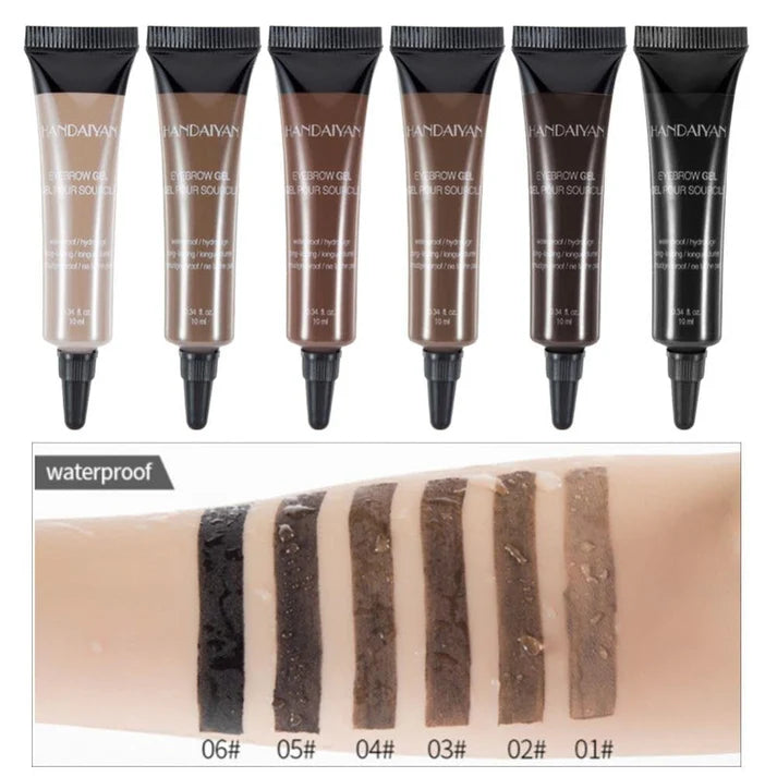 ⏳Last Day Buy 1 Get 1 Free ⭐Long-lasting Waterproof Smudge-proof Liquid Eyebrow Gel/Tint(With Free Brush)
