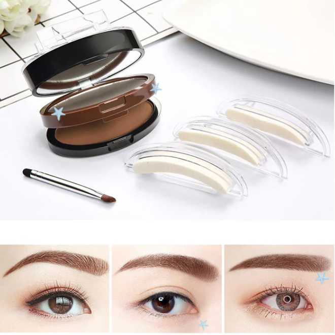 ✨ Last Day Special Price £9.99 ! 🔥Buy 2 Get 1 Free🖌️Instant Adjustable Eyebrow Stamp – Two‑color brow powder, waterproof & smudge‑proof. Natural, full brows in seconds! 💕
