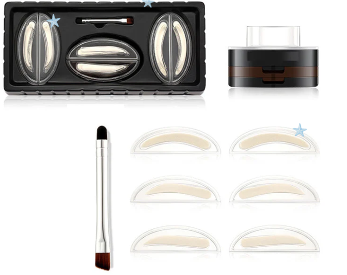 ✨ Last Day Special Price £9.99 ! 🔥Buy 2 Get 1 Free🖌️Instant Adjustable Eyebrow Stamp – Two‑color brow powder, waterproof & smudge‑proof. Natural, full brows in seconds! 💕
