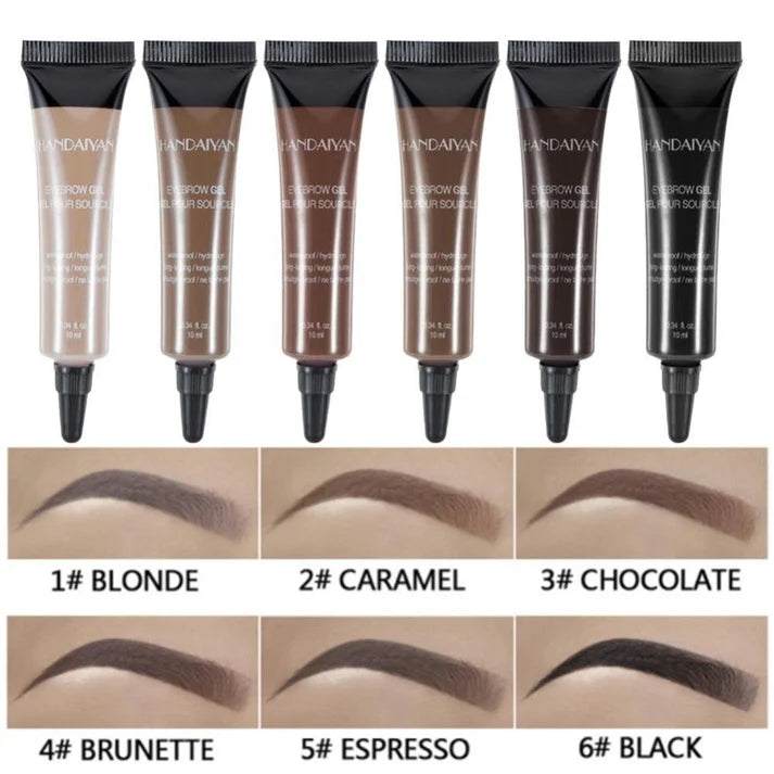 ⏳Last Day Buy 1 Get 1 Free ⭐Long-lasting Waterproof Smudge-proof Liquid Eyebrow Gel/Tint(With Free Brush)