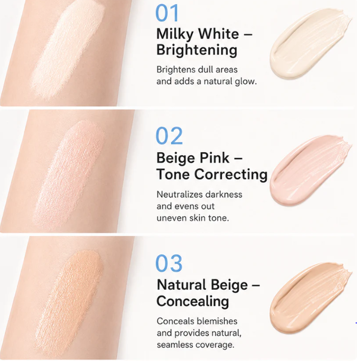 Last Day-Buy 1 Get 1 Free💙Dual-Effect Concealer & Powder Foundation